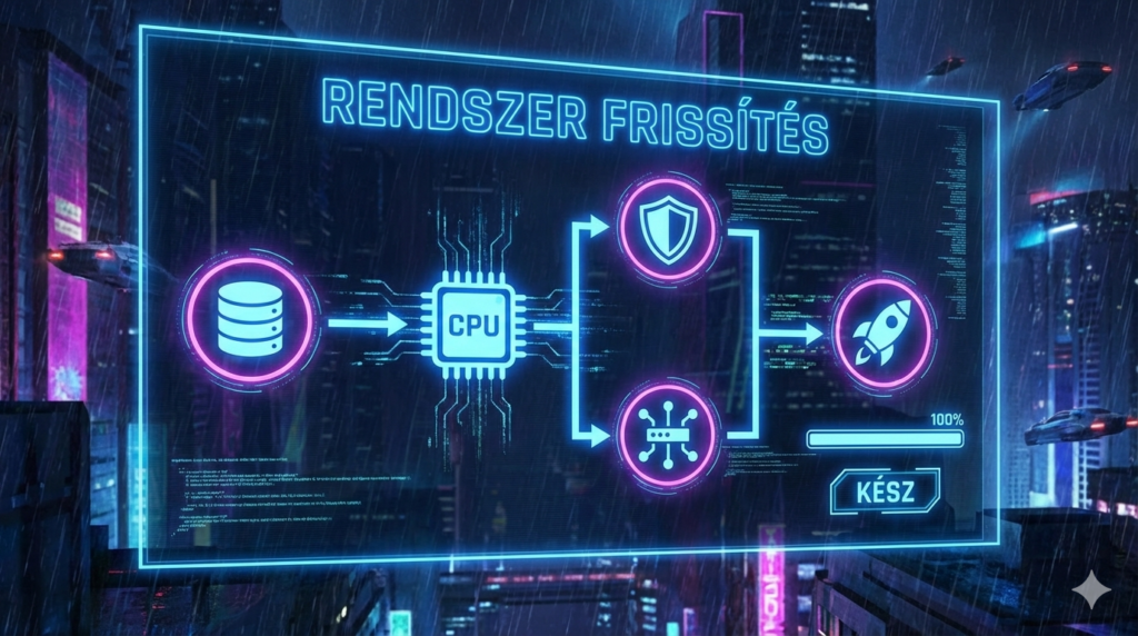 Rendszerfrissítés